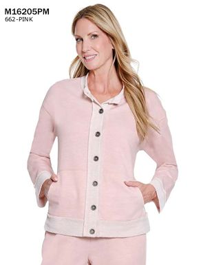 Pink 2 Pocket Jacket