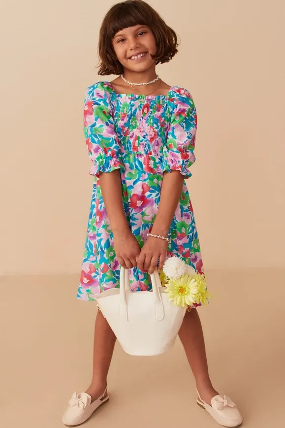 Girls Morning Clover Dress