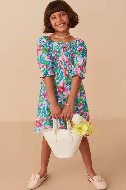 Girls Morning Clover Dress