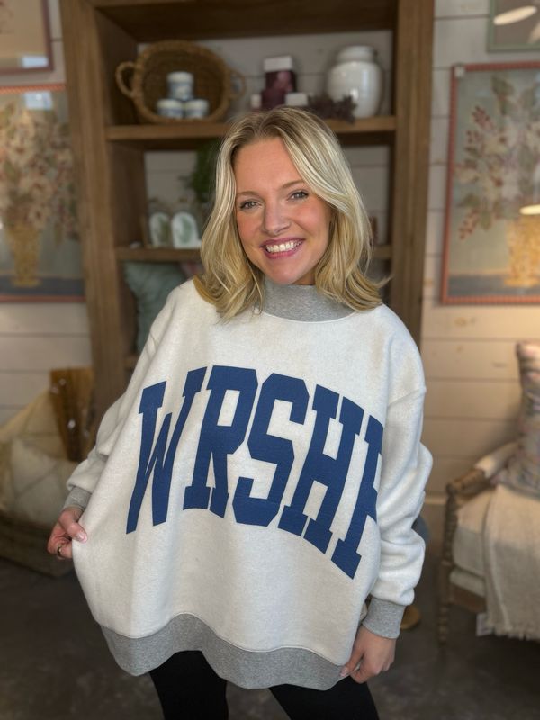 RD Worship Reversible Mock Neck