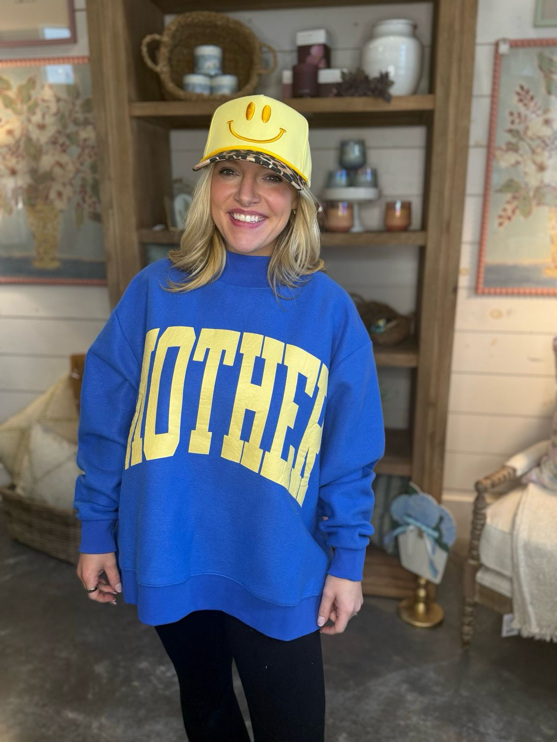 RD Mother Reversible Mock Neck