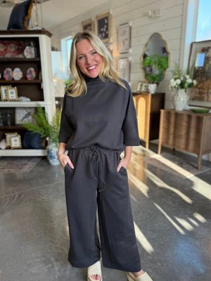 VG Charcoal Scuba Pants