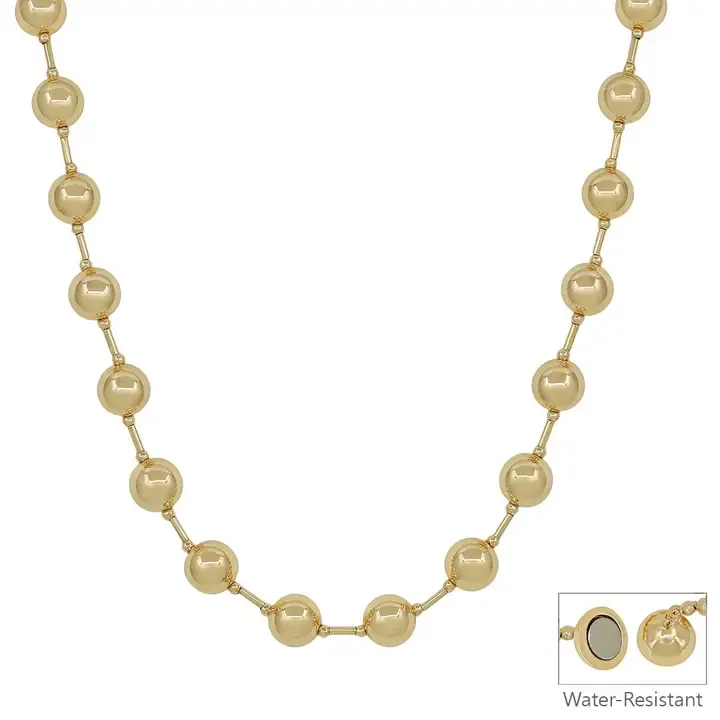 VG Water Resistant Gold Mag Closure Necklace