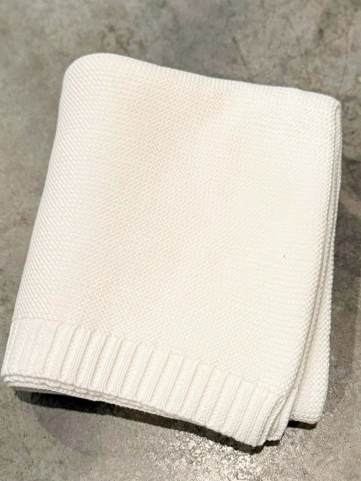 Nap Time Cotton Blankets-White