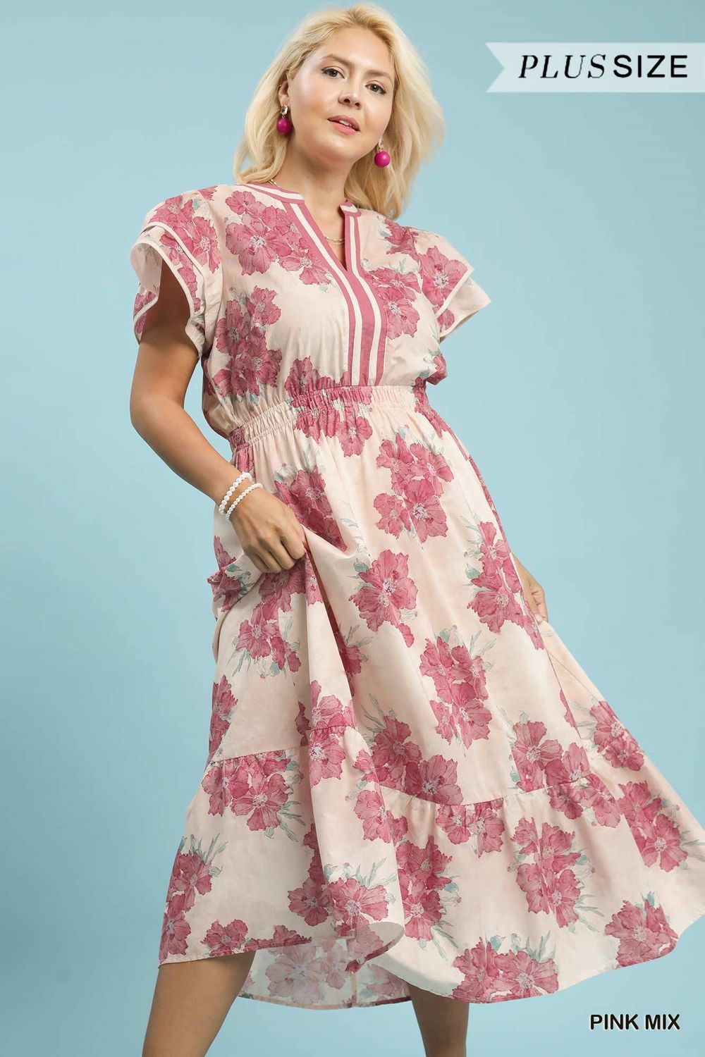 Pink Peony Promenade Dress