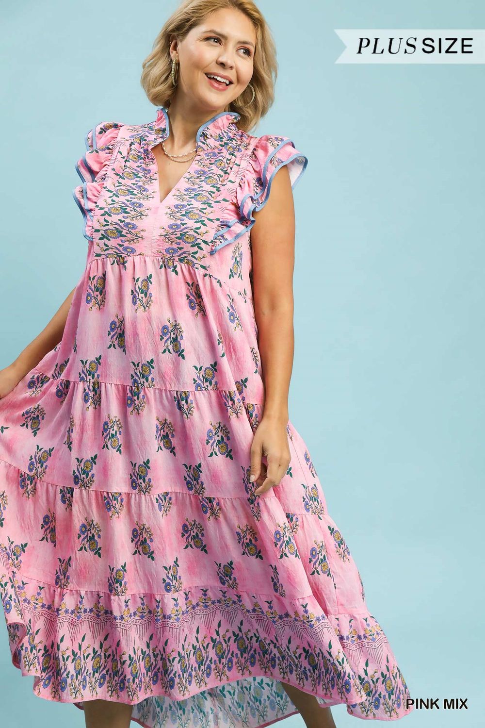 Pink Blossom Breeze Midi