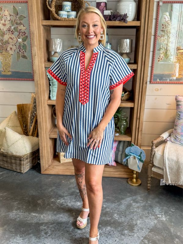 RM Harbor Stripe Dress