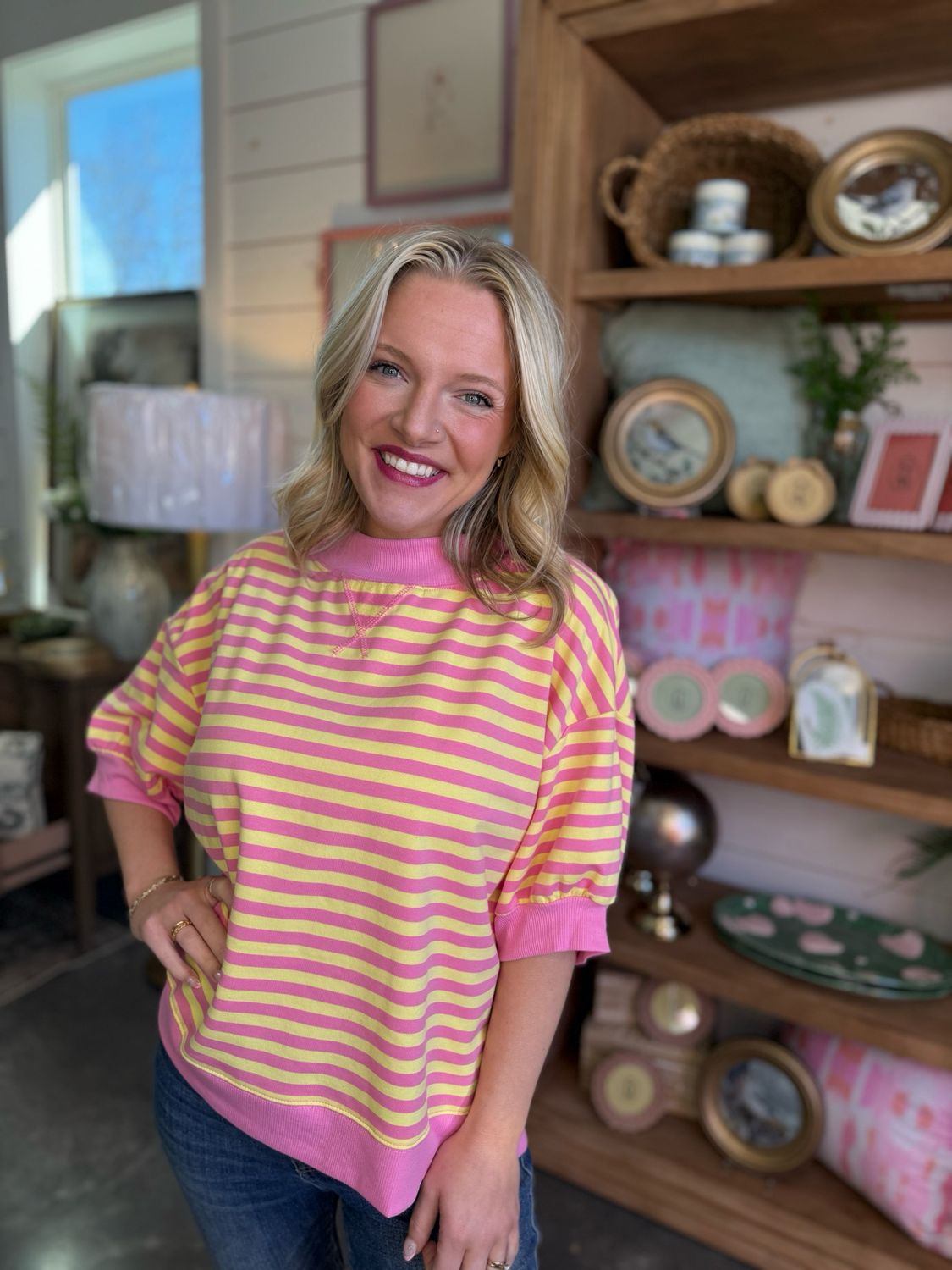 CH Sweet Lemon Stripe Tee