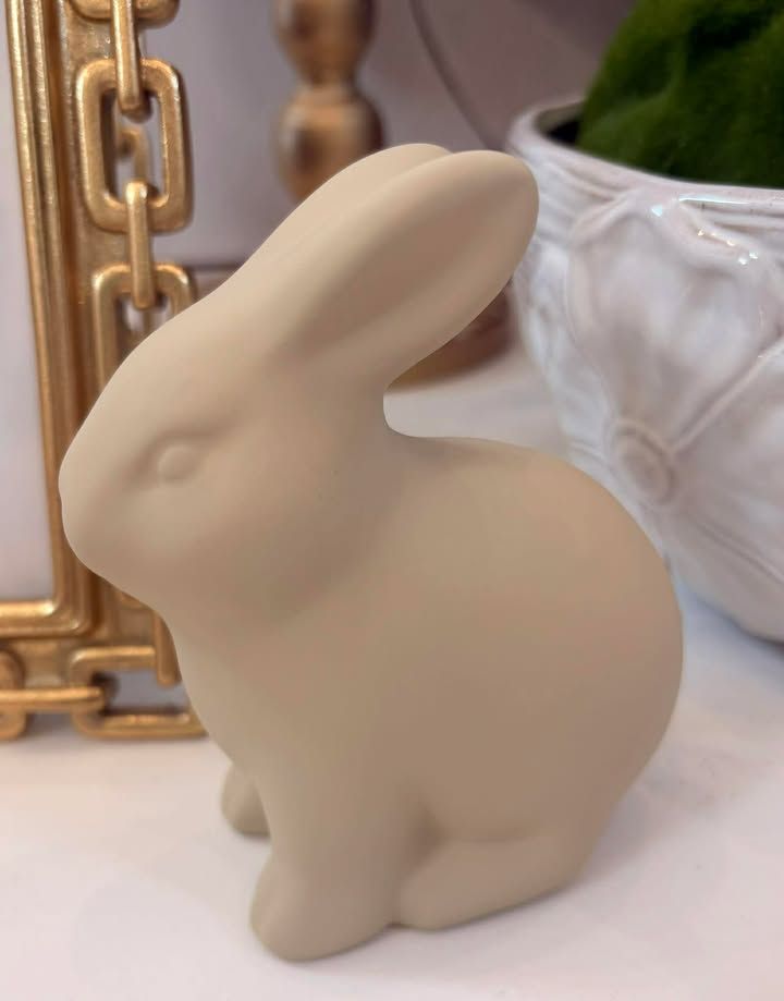 Stoneware Rabbit-Yellow