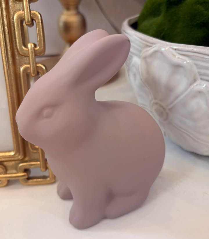 Stoneware Rabbit-Purple