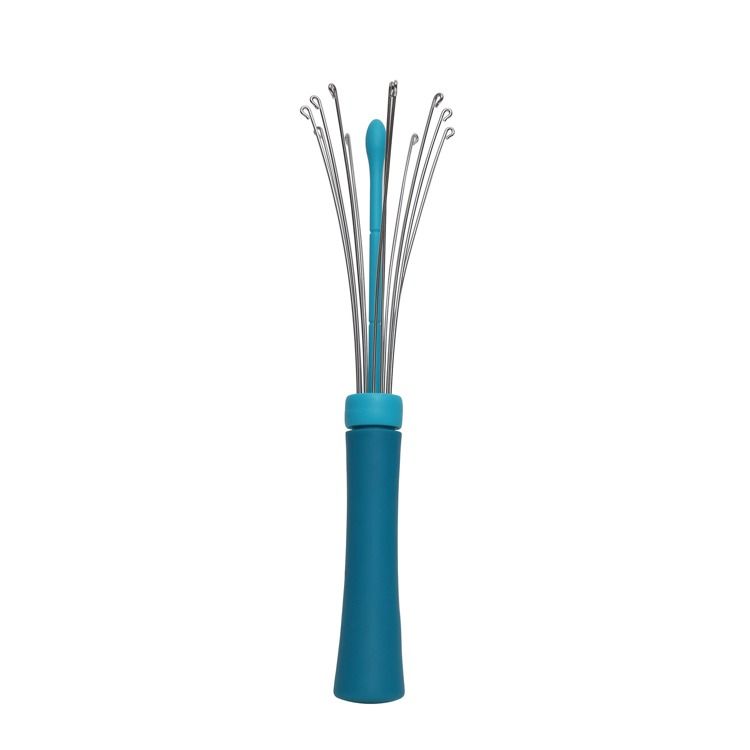 Plastic &amp; Stainless Steel Adjustable Whisk