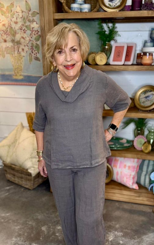 VG Mud Sultan Wide Leg Linen Pants