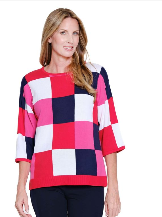 Mutli Scoop NK Sweater Top