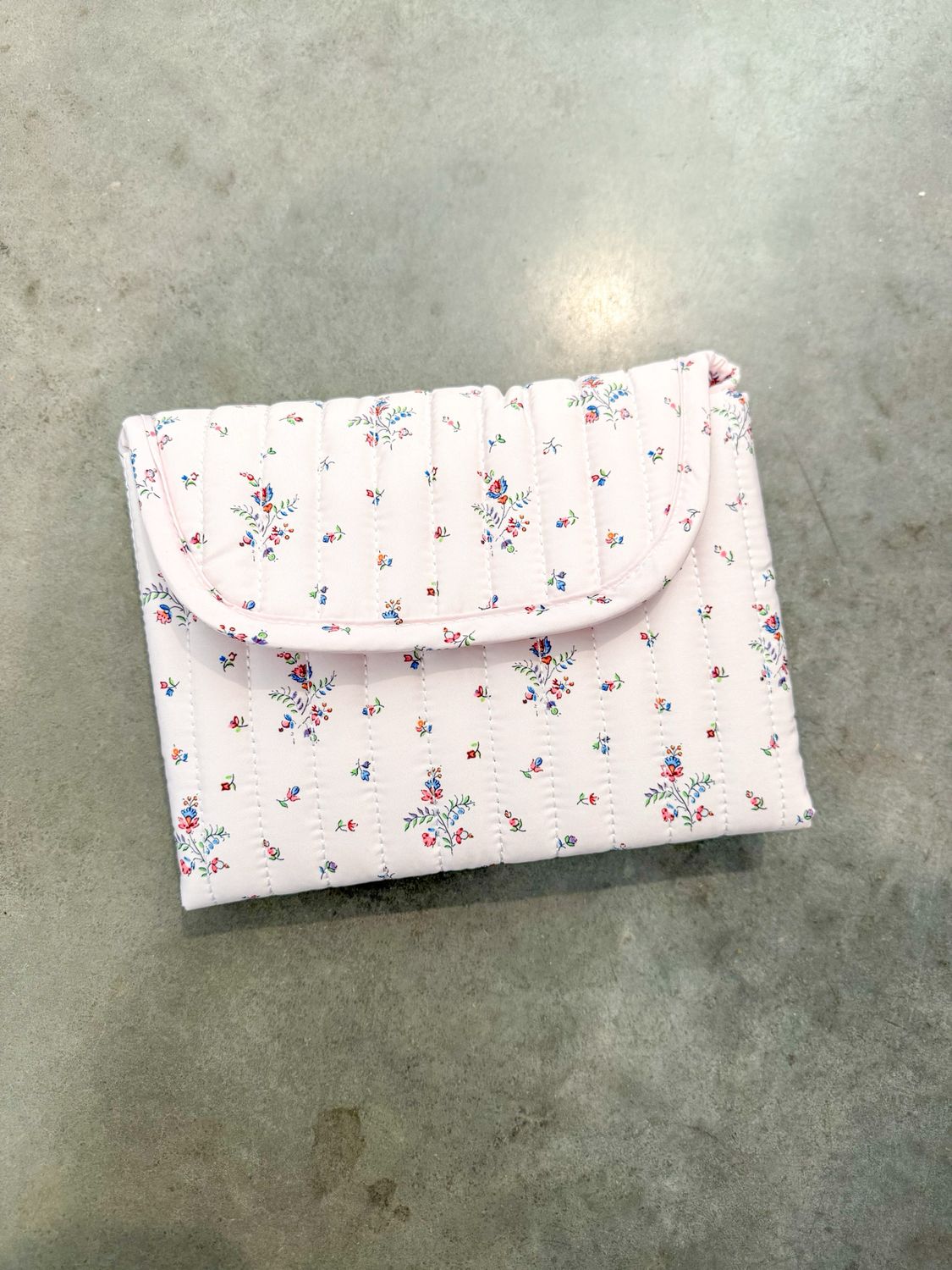 Quilted Changing Mat in  Fleurie