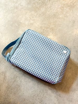 Lunch Box Insulated- Rodeo Check Indigo