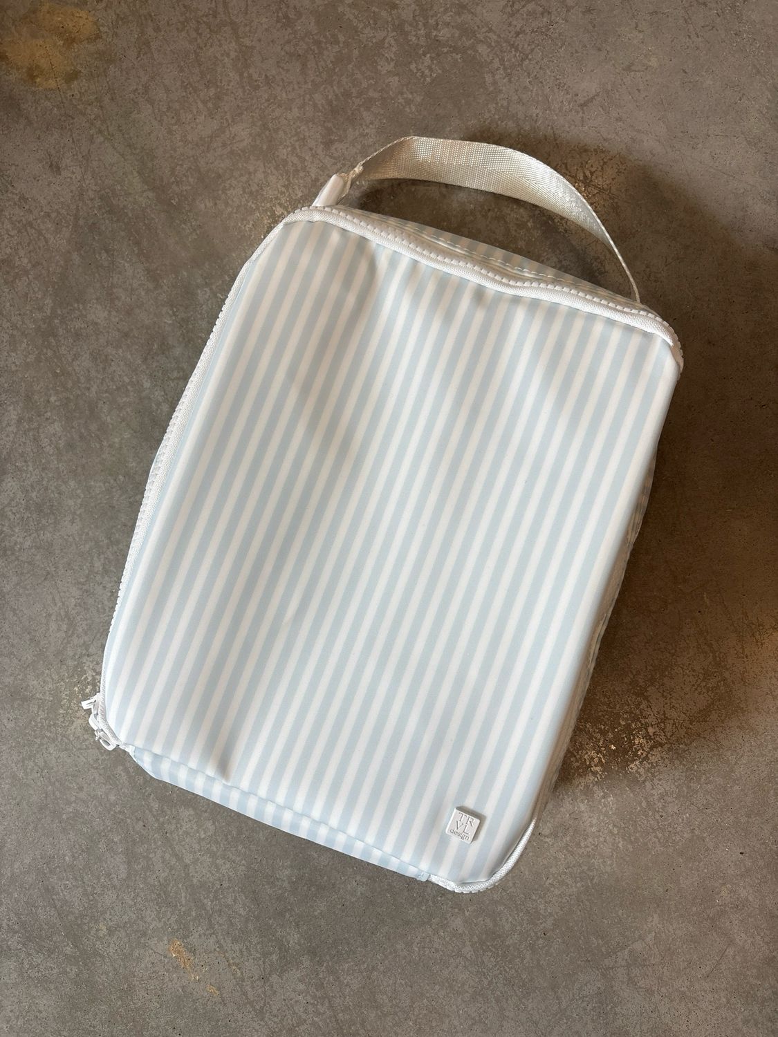 Lunch Box Insulated-Pimlico Stripe Blue