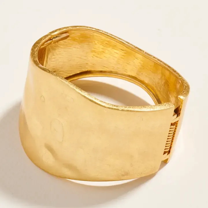 VG Hammered Textured Metal Bangle