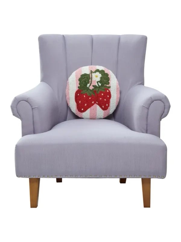 VG Stripe Strawberries Hook Pillow