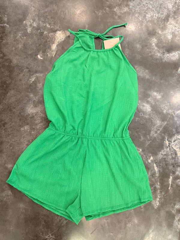 RM Green Skort Romper