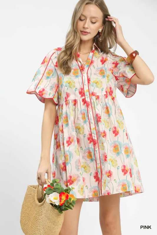 CH Watercolor Meadow Dress