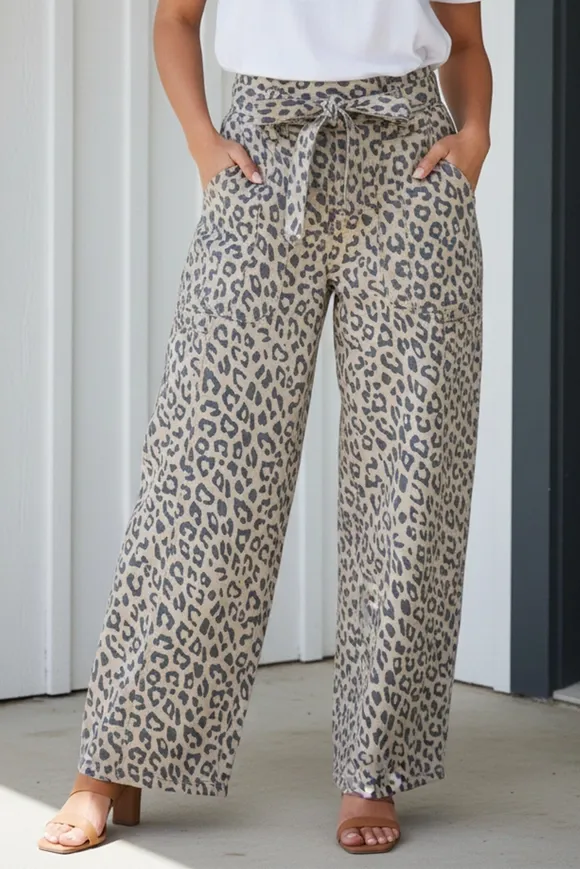 CH Natural Leo Wide Leg Pants