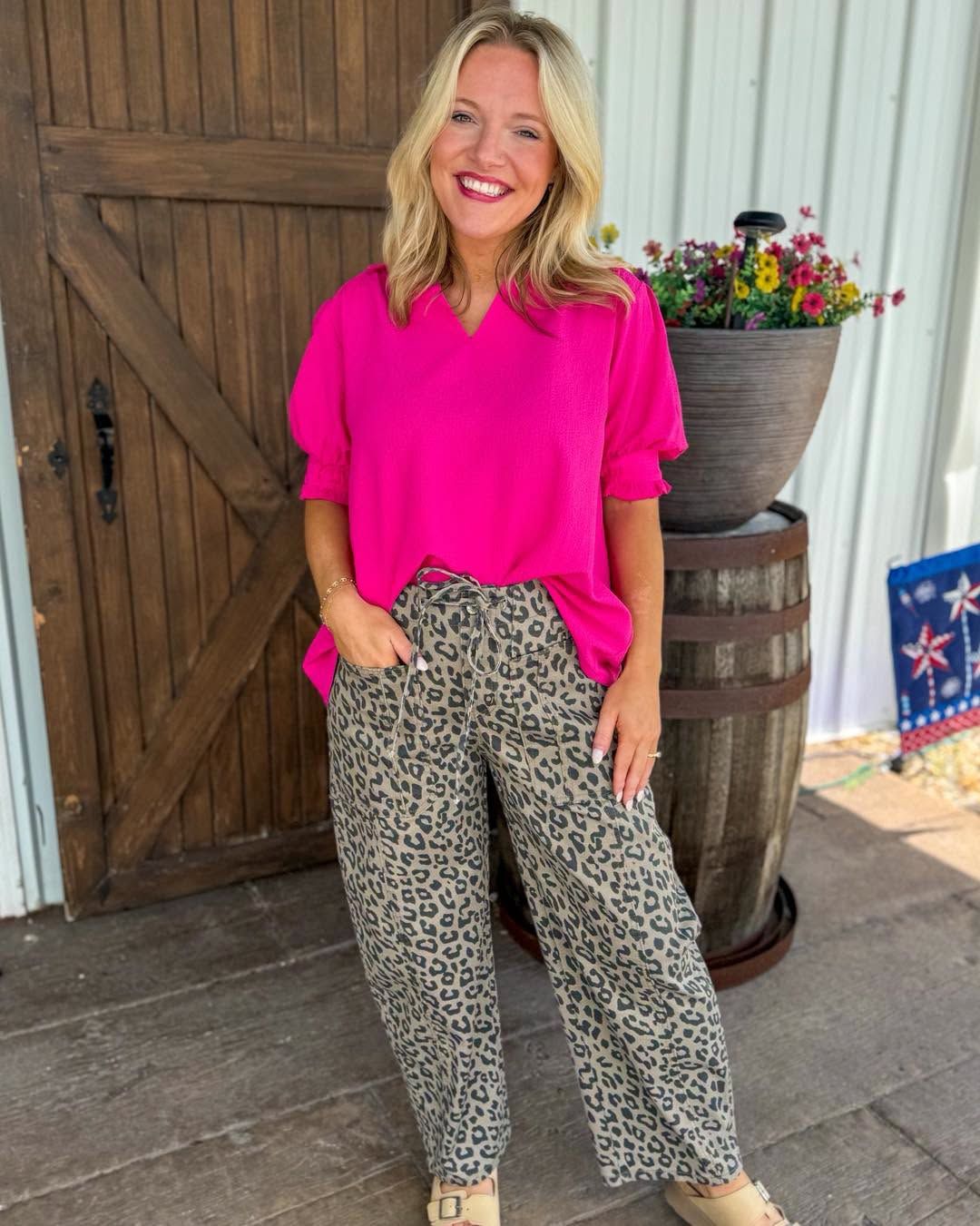 CH Natural Leo Wide Leg Pants