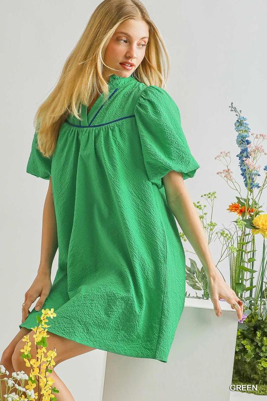 CH Front Porch Green Dress