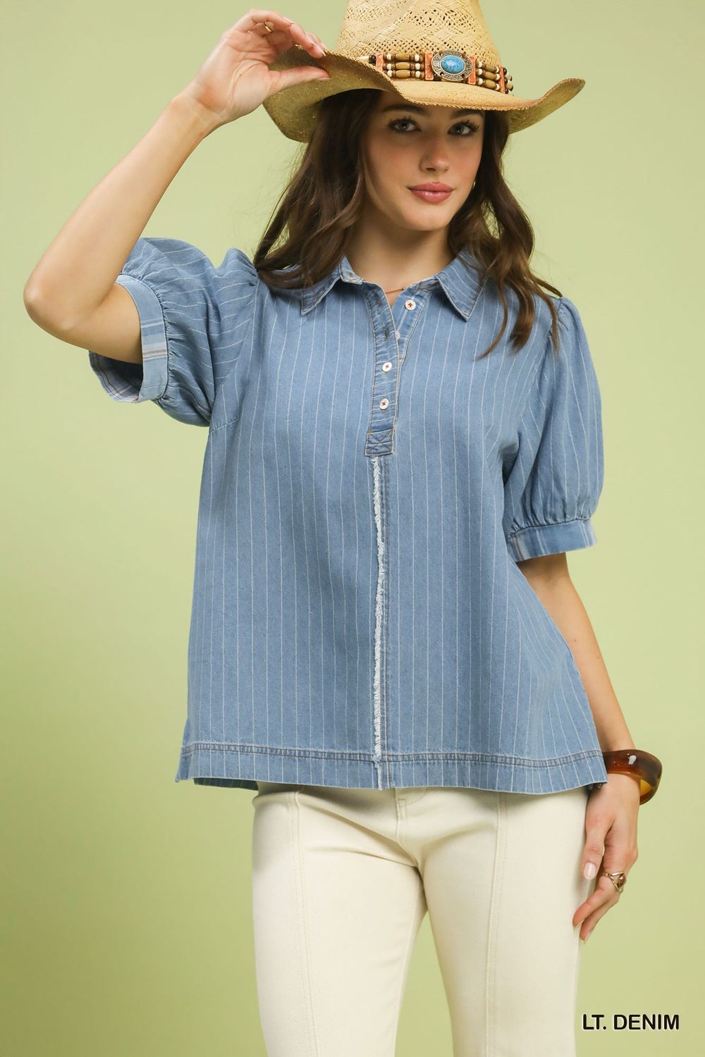 CH Clear Day Denim Top