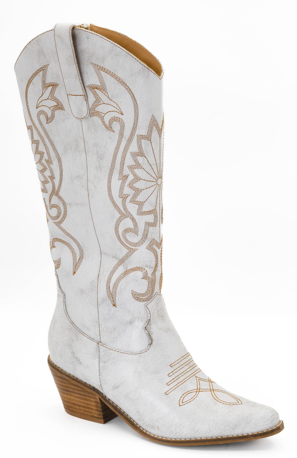 Just In Case-White Crackle