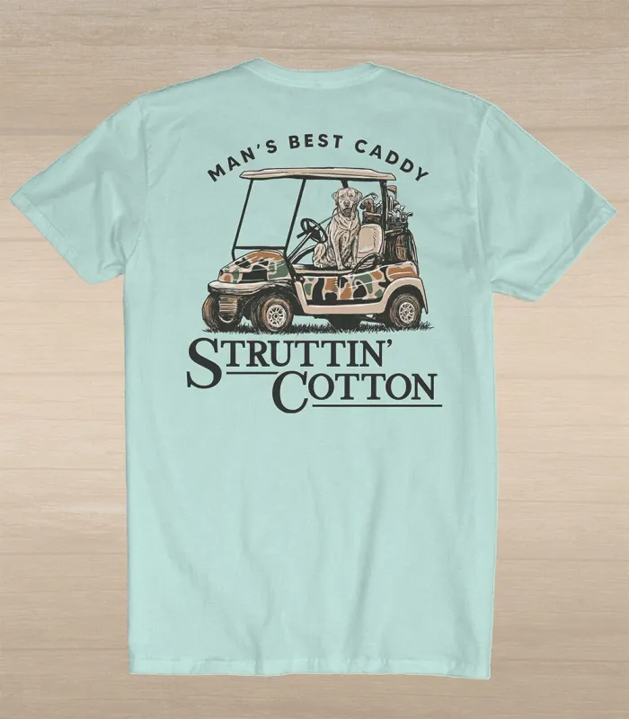 Man's Best Caddy Tee-Mint Julep