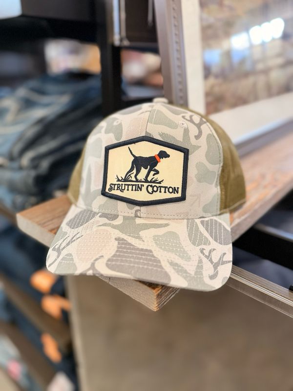 Pointer Patch Trucker-Washer Standout Camo
