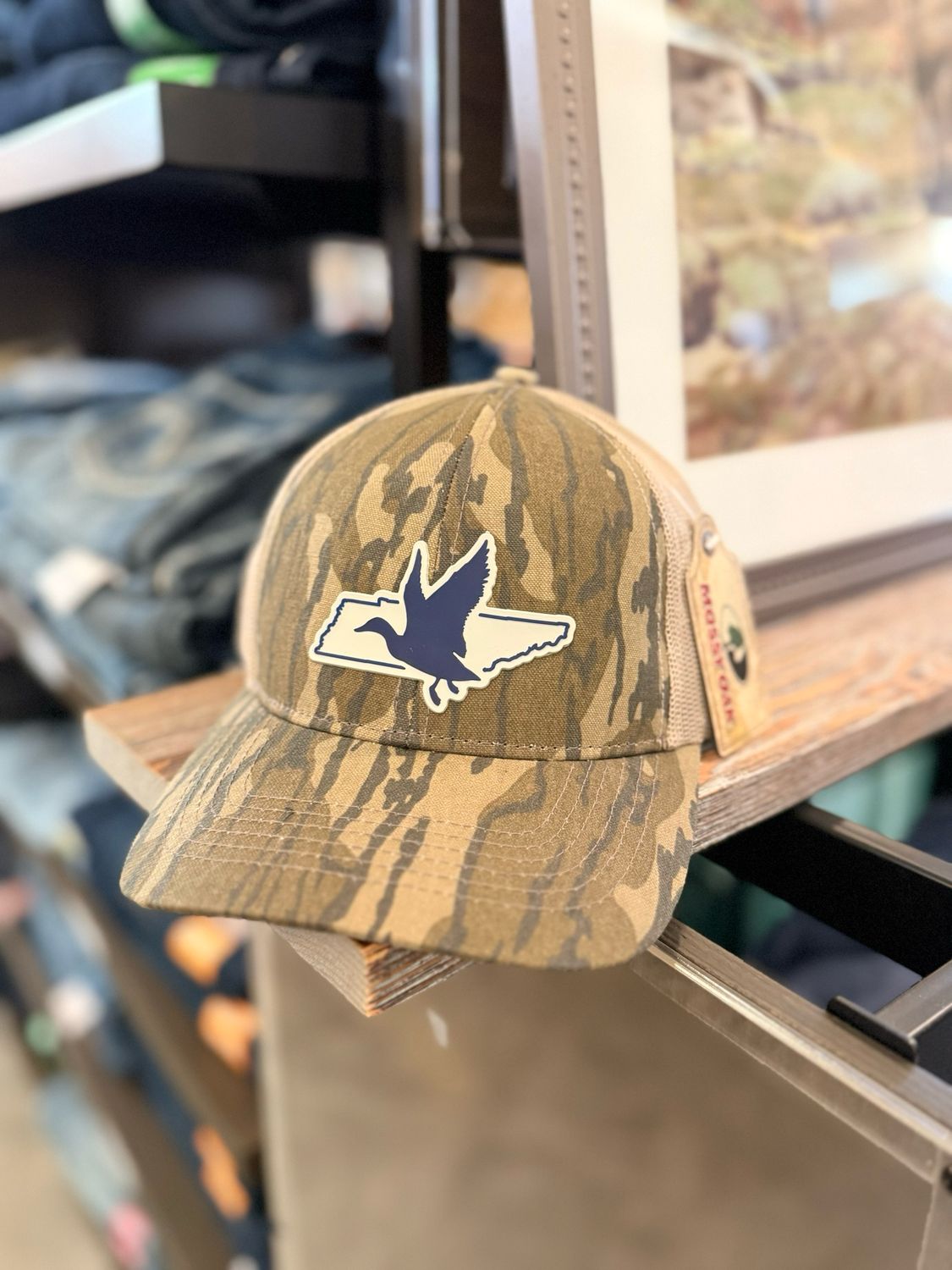 TN State Flying Duck Silicone Patch Trucker