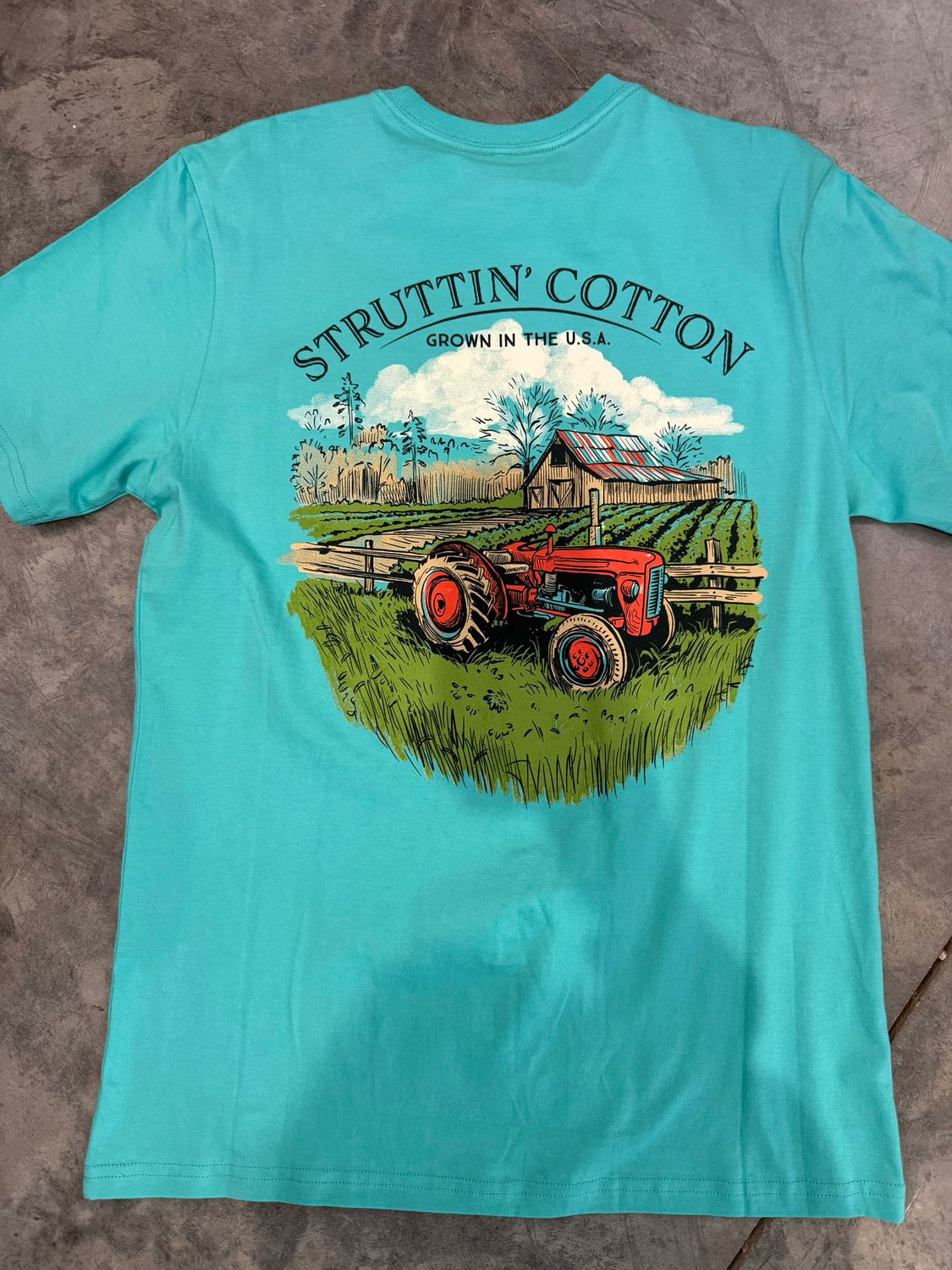 Return On Investment Tee-Seafoam