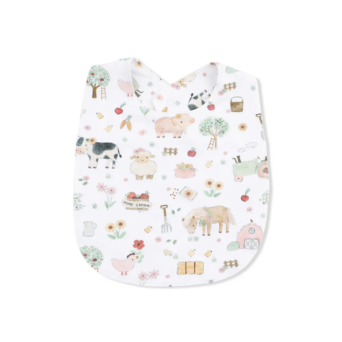 CH Cute Farm Animals Feeding Bib
