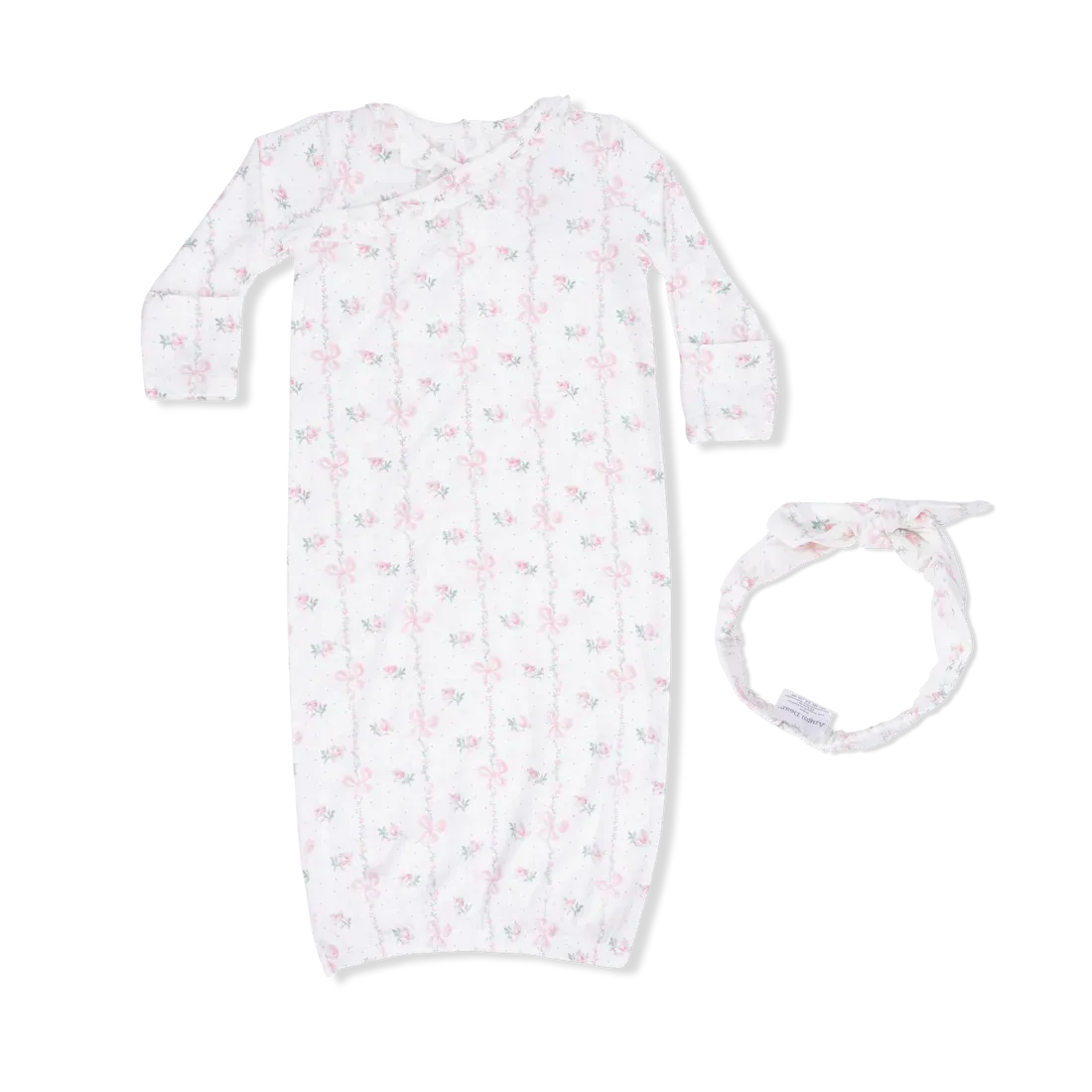 CH Dainty Buds &amp; Bows Gown Set