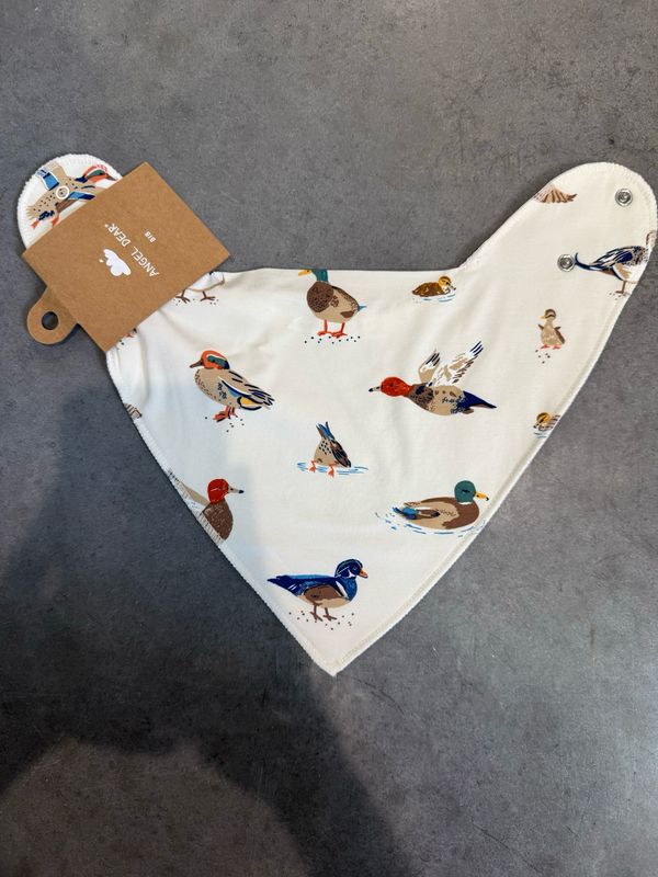 CH Beige Bandana Bib