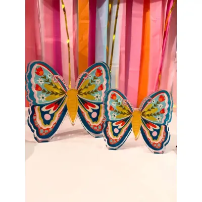 Spring Butterfly Acrylic Shelf Sitter Small