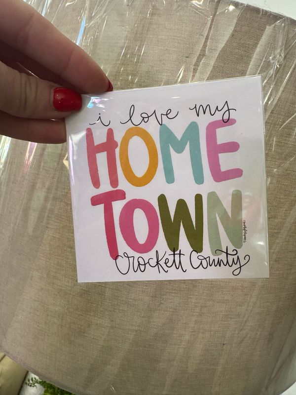 I Love My HT Crockett 4x4 Print