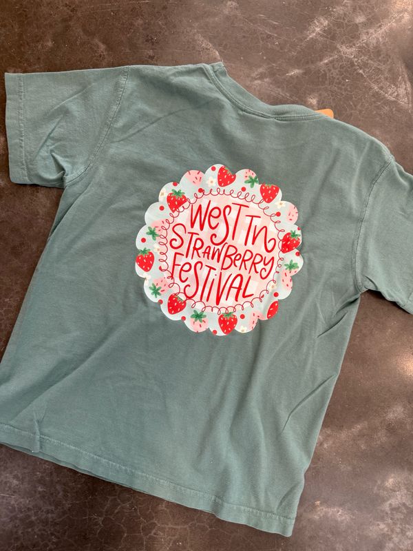 Youth West TN Straw Tee