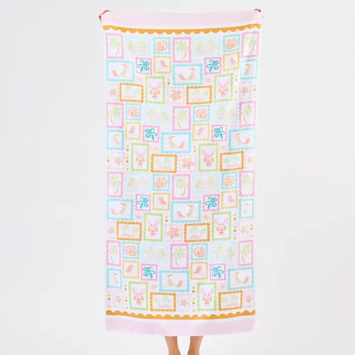 Quick Dry Towel-Happy Place