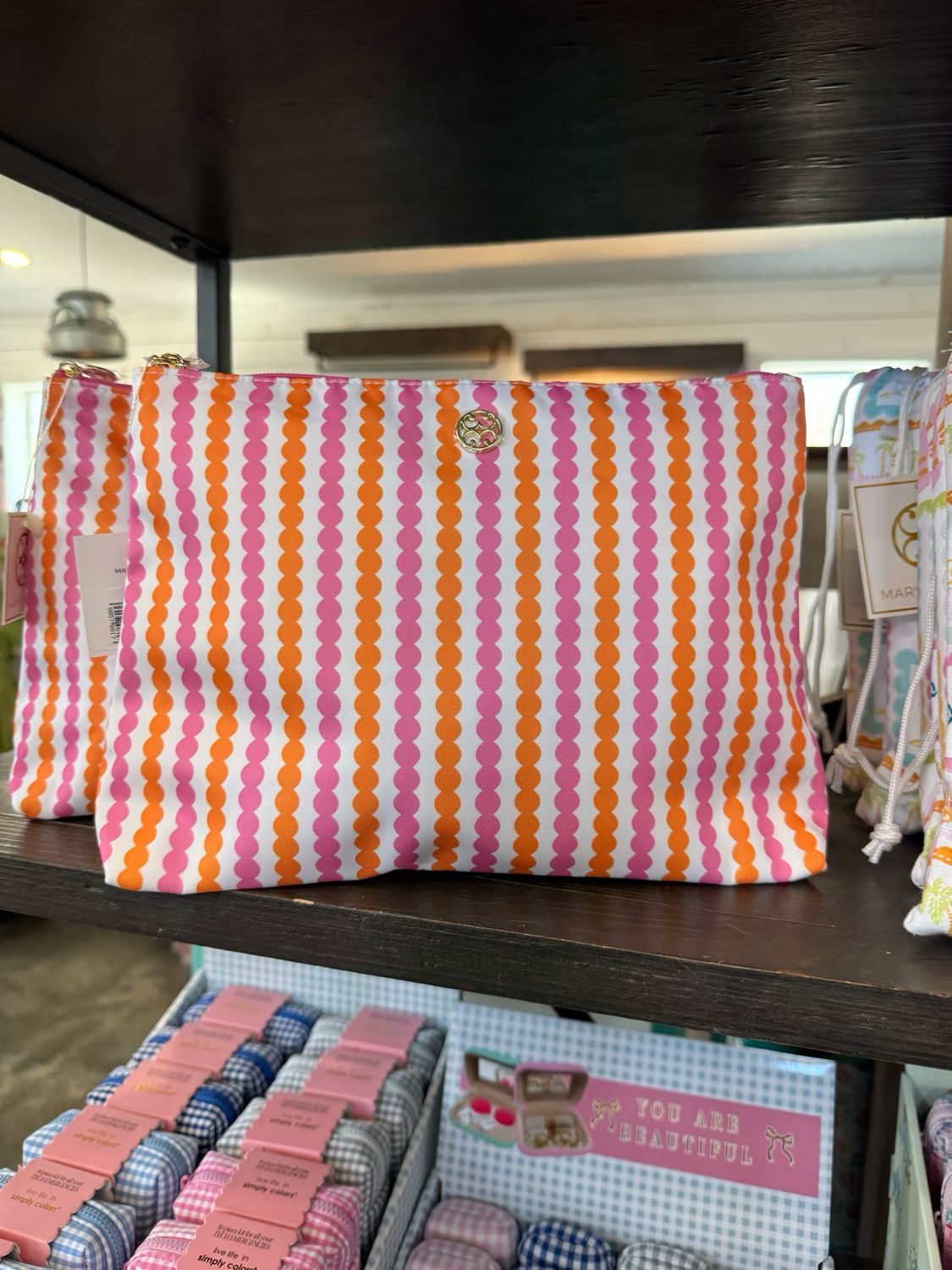 Travel Pouch-Sunstripe