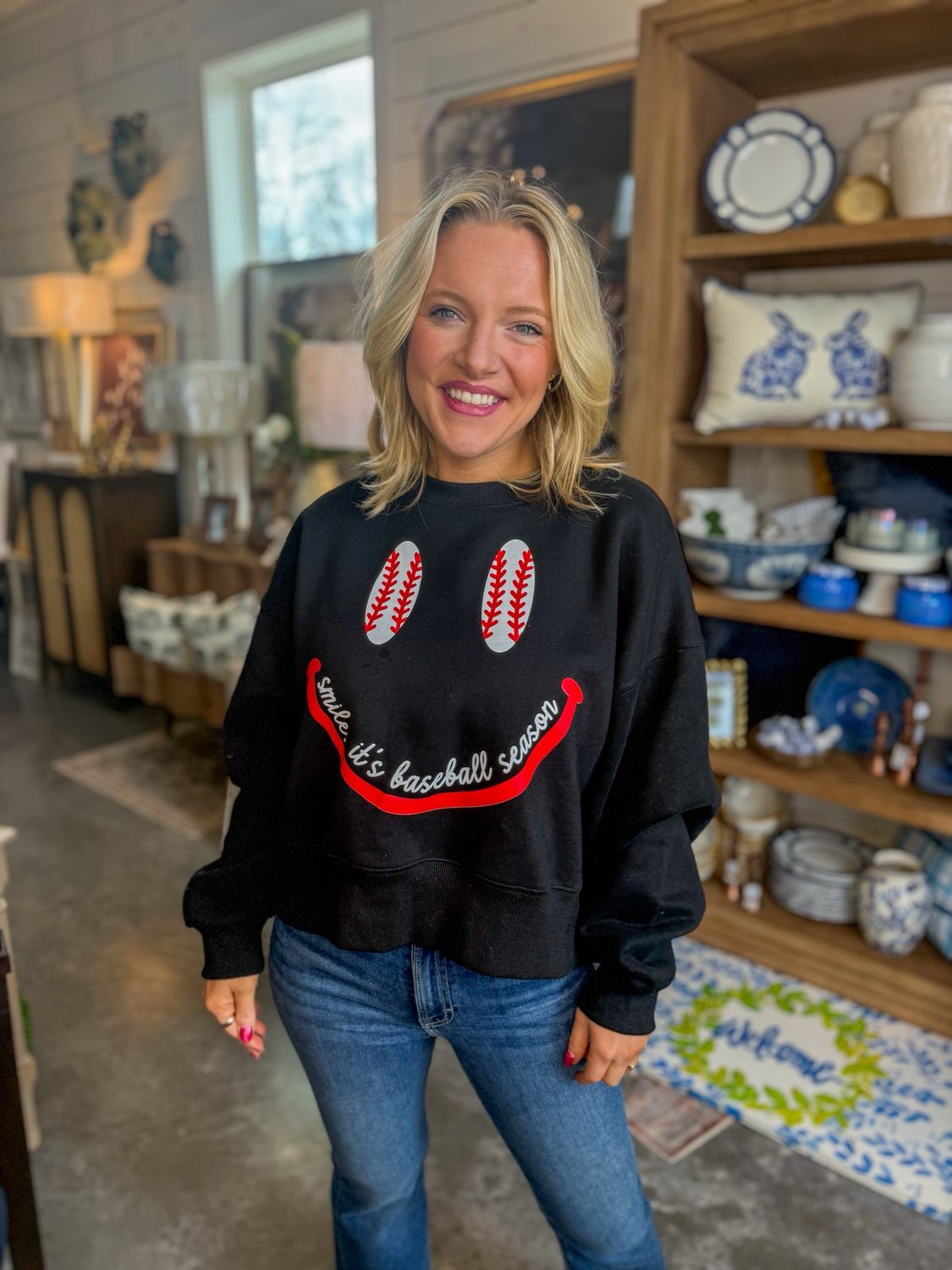 RD Baseball Reversible Mock Neck