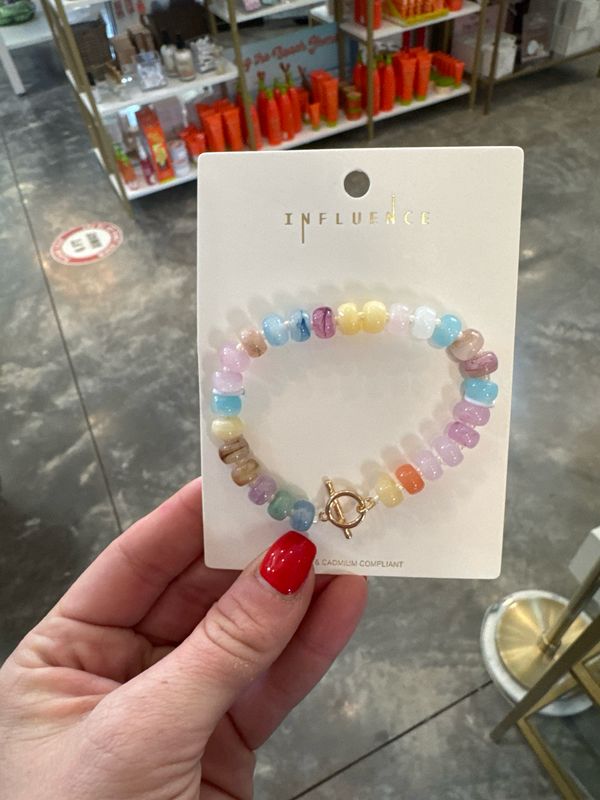 VG Mixed Marble Toggle Bracelet