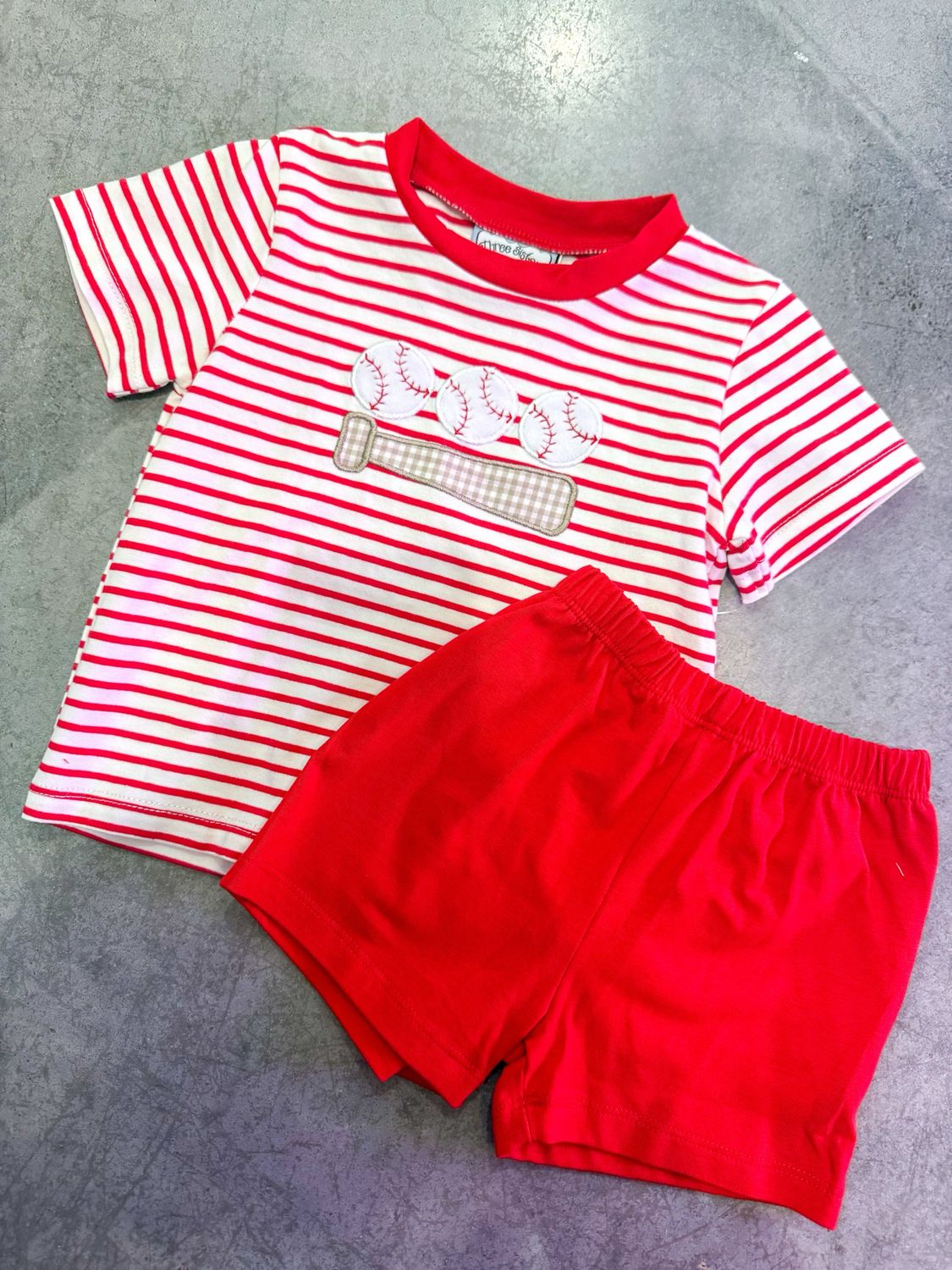 CH Play Ball Boys Short Set