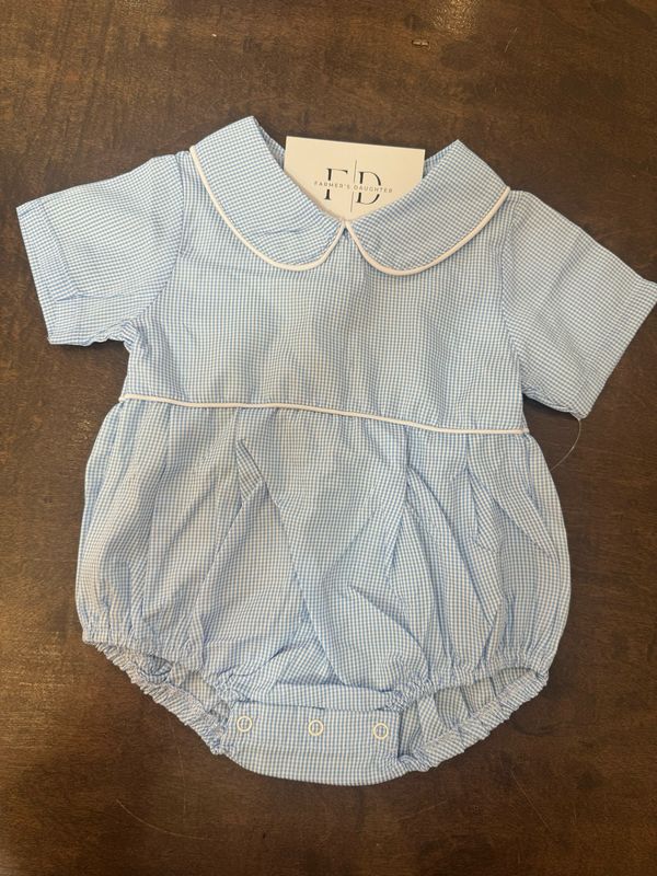 CH Cory Bubble-Blue Gingham