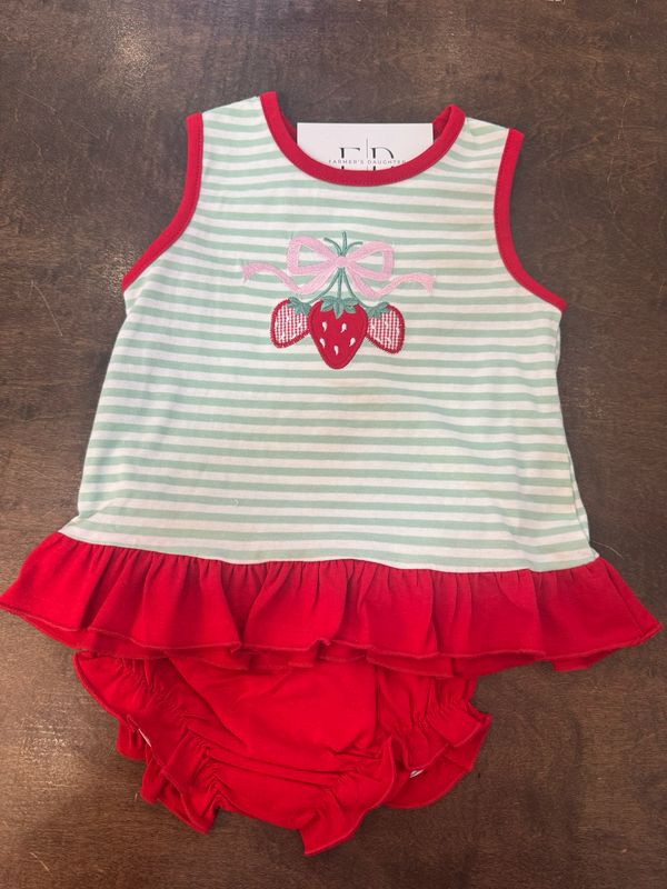 CH Strawberry Bloomer Set
