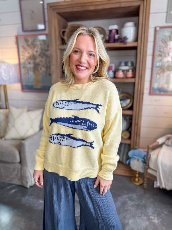 BW Natalie Yellow Sweater