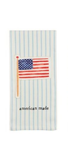 Flag Patch Americana Towel
