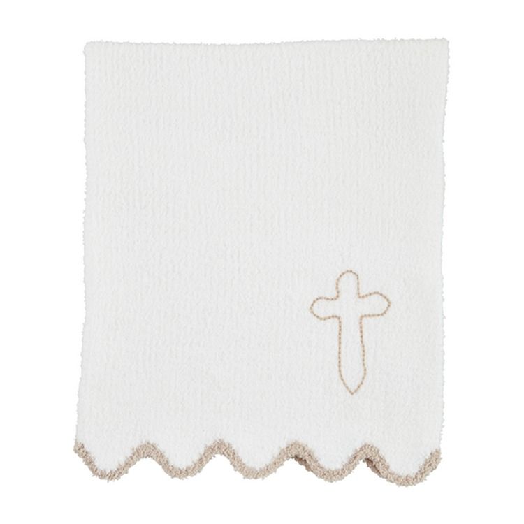 Cross Scallop Blanket