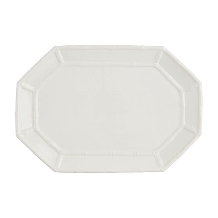 White Bamboo Platter